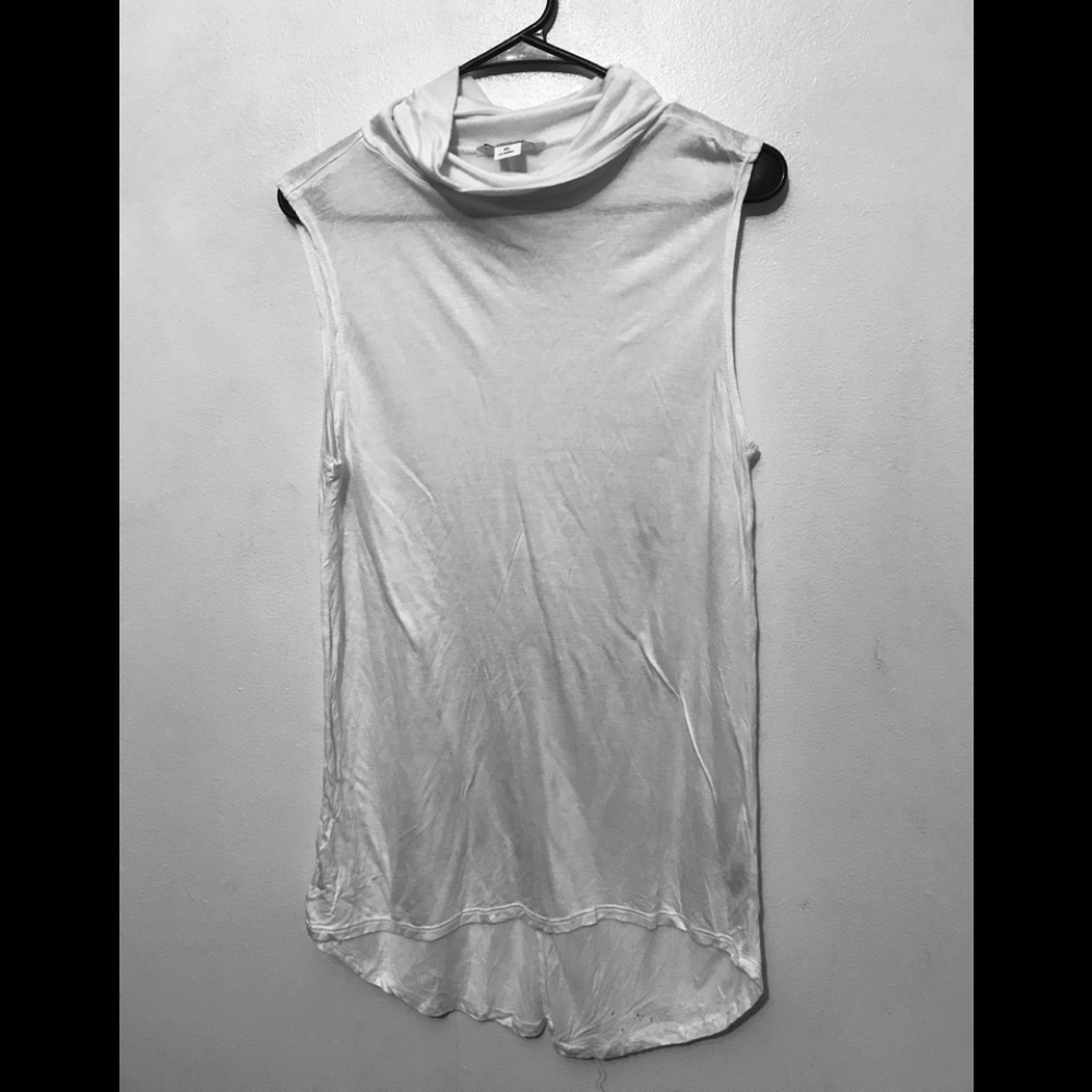 Monki White Turtleneck Tunic